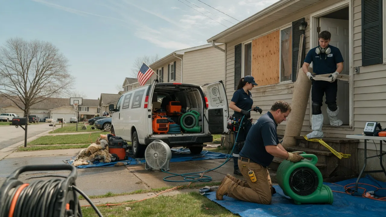 Water Damage Restoration in Leoma, TN near me
